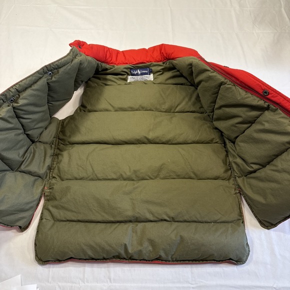 VEST DOWN HUNTING Vintage MENS SMALL Polo Ralph Lauren Hunting FLAP POCKET 1983 - Picture 6 of 12